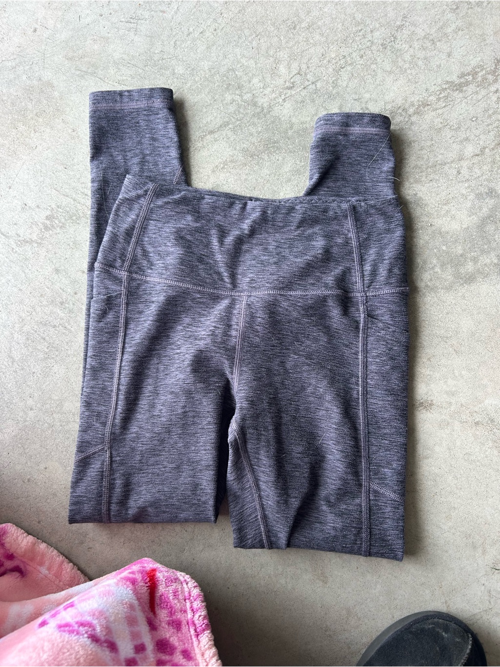 Victoria's Secret Heather Gray High-Waist Leggings